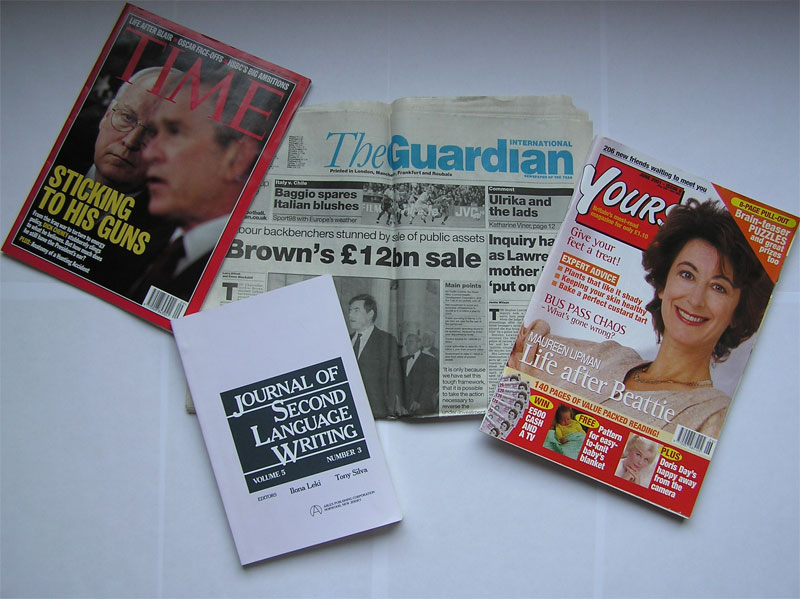 image of different papers